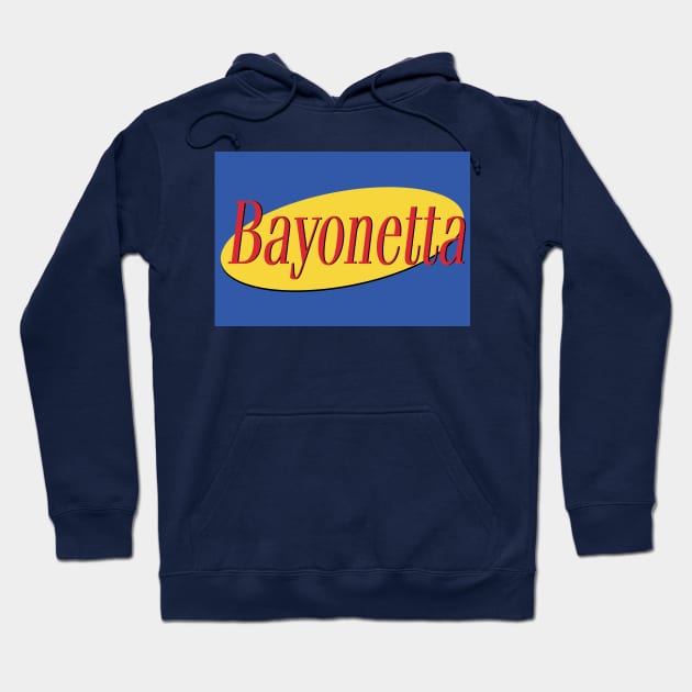 Bayonetta Seinfeld logo! Hoodie by Wajabicoliptoss